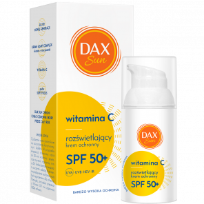 Dax Sun Witamina C, rozświetlający krem ochronny, SPF 50+, 30 ml - zdjęcie produktu