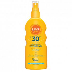 Dax Sun, spray ochronny nawilżający, SPF 30, 200 ml - zdjęcie produktu