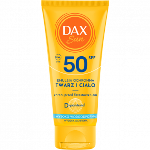 Dax Sun, emulsja ochronna, twarz i ciało, SPF 50, 50 ml - zdjęcie produktu