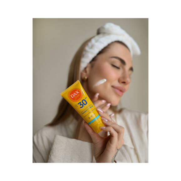 Dax Sun, emulsja ochronna, twarz i ciało, SPF 30, 50 ml - zdjęcie produktu