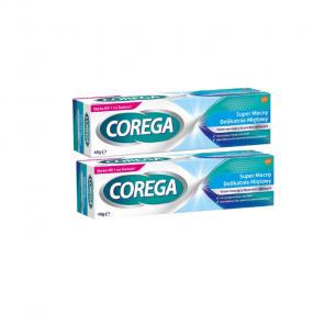 Corega Original Extra Strong XL, krem mocujący do protez, 2 x 40 g - zdjęcie produktu