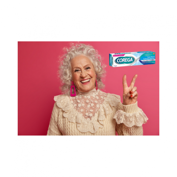 Corega Original Extra Strong XL, krem mocujący do protez, 2 x 40 g Corega Original Extra Strong XL, krem mocujący do protez, 2 x 40 g - zdjęcie produktu