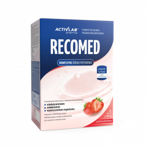 ActivLab Pharma RecoMed Drink, preparat odżywczy, smak truskawkowy, proszek, 6 x 65 g - zdjęcie produktu