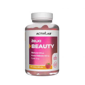 ActivLab Pharma żelki Beauty, smak malinowy, 60 szt. - zdjęcie produktu