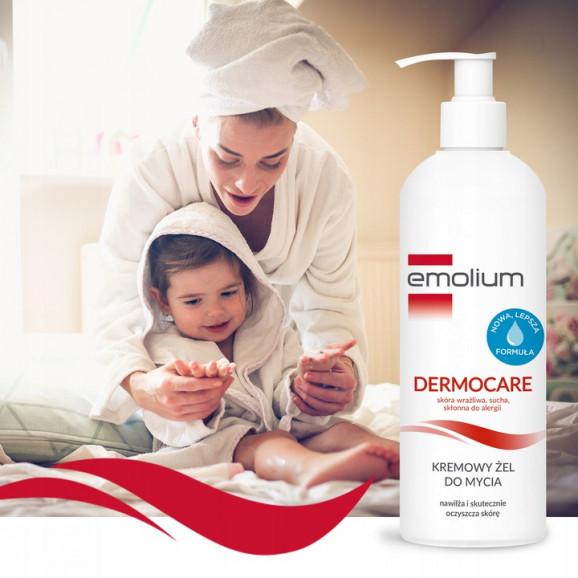 Emolium Dermocare, kremowy żel do mycia (400 ml) Emolium Dermocare, kremowy żel do mycia (400 ml) - zdjęcie produktu
