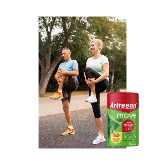 Artresan Move, smak ananasowy, żelki, 150 g - zdjęcie produktu