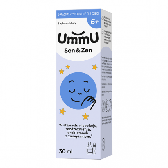 UmmU Sen & Zen 6+, krople, 30 ml UmmU Sen & Zen 6+, krople, 30 ml - zdjęcie produktu