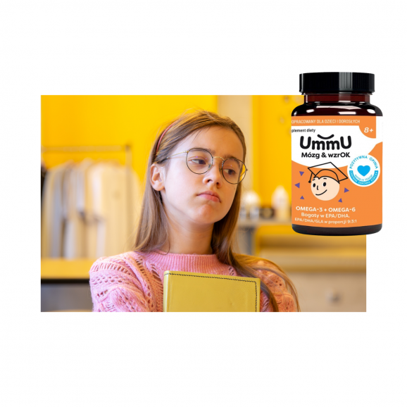 UmmU Mózg & WzrOK, kapsułki, 240 szt. - zdjęcie produktu