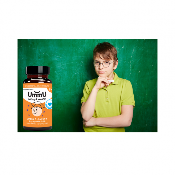 UmmU Mózg & WzrOK, kapsułki, 120 szt. - zdjęcie produktu