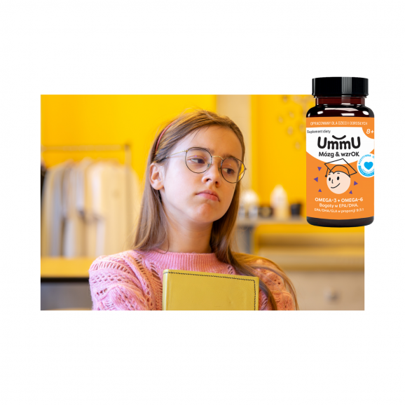 UmmU Mózg & WzrOK, kapsułki, 120 szt. - zdjęcie produktu