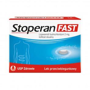 Stoperan Fast 2 mg, liofilizat doustny, tabletki, 12 szt. - zdjęcie produktu