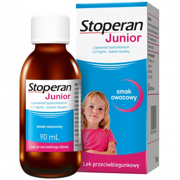 Stoperan Junior 0,2 mg/ml, roztwór doustny, 90 ml - zdjęcie produktu
