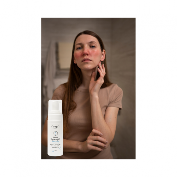 Ziaja, pianka oczyszczająca do skóry wrażliwej i zaczerwienionej, 150 ml Ziaja, pianka oczyszczająca do skóry wrażliwej i zaczerwienionej, 150 ml - zdjęcie produktu