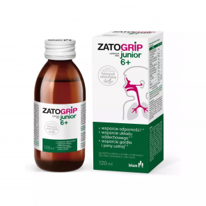 Zatogrip Junior 6+, płyn, 120 ml - zdjęcie produktu