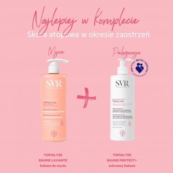 SVR Topialyse Baume Protect+, kojący balsam ochronny, skóra atopowa, 400 ml - zdjęcie produktu