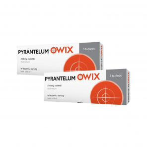 Pyrantelum Owix 250 mg, tabletki, 2 x 3 szt. - zdjęcie produktu