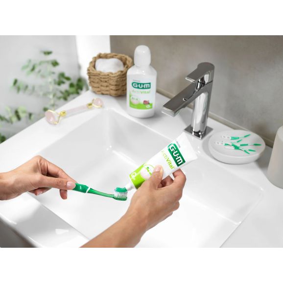 Sunstar Gum Acti Vital, płyn do płukania jamy ustnej, 500 ml - zdjęcie produktu