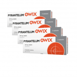 Pyrantelum Owix 250 mg, tabletki, 4 x 3 szt. - zdjęcie produktu
