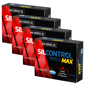 Silcontrol Max tabl.powl. 50 mg 4 x 4 tabl. - zdjęcie produktu