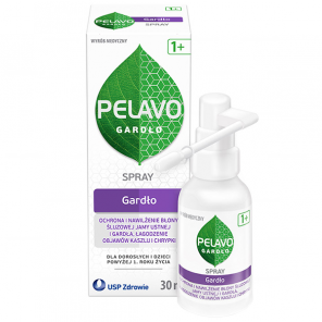 [31.10.2025] Pelavo Gardło, spray dla dzieci powyżej 1 roku życia i dorosłych, 30 ml - zdjęcie produktu