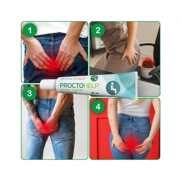 Botanic Help ProctoHelp Natural Comfort, żel z aplikatorem, 40 ml - zdjęcie produktu