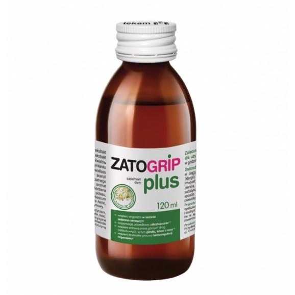 Zatogrip Plus, syrop, 120 ml - zdjęcie produktu