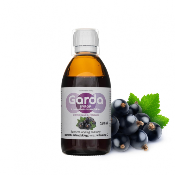 Garda Max z porostem islandzkim, syrop, 120 ml - zdjęcie produktu