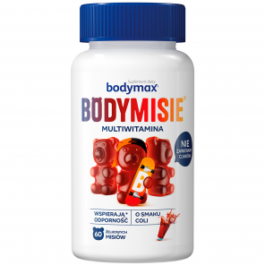 [03.11.2025] Bodymax Bodymisie, żelki dla dzieci od 3 lat i dorosłych, smak coli, 60 sztuk - zdjęcie produktu
