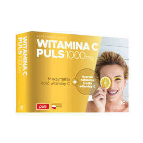 [31.10.2025] Witamina C Puls, 1000mg, 30kaps. - zdjęcie produktu