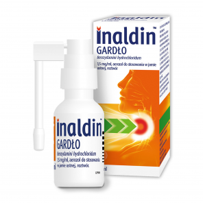[31.10.2025] Inaldin Gardło 1,5 mg/ml, aerozol do stosowania w jamie ustnej, 30 ml - zdjęcie produktu