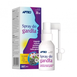 [31.10.2025] Apteo Spray do gardła, 30 ml - zdjęcie produktu