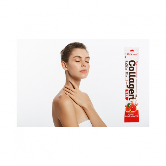 Olimp Collagen Gel, smak grejpfrutowy, żel, 20 g - zdjęcie produktu