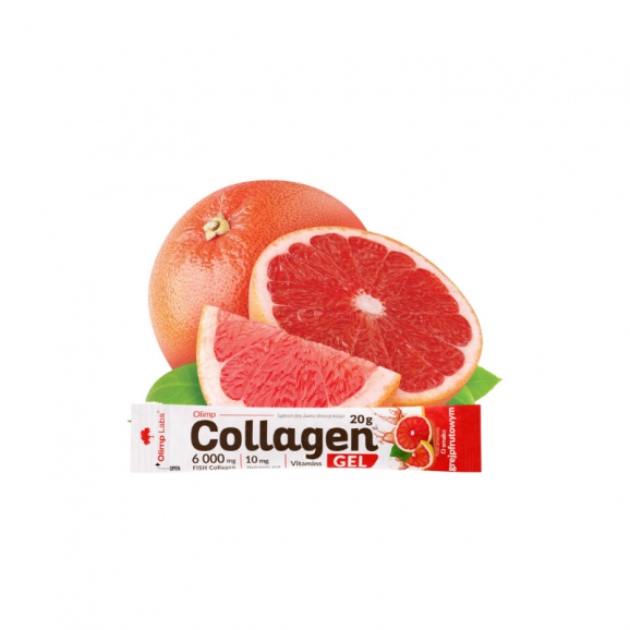 Olimp Collagen Gel, smak grejpfrutowy, żel, 20 g - zdjęcie produktu