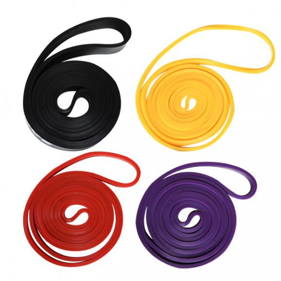 PULSMOVE Zestaw 4 taśm oporowych do ćwiczeń i fizjoterapii + GRATIS Litorsal Nawodnienie Multiwitamina, smak ananas-mango, na - zdjęcie produktu