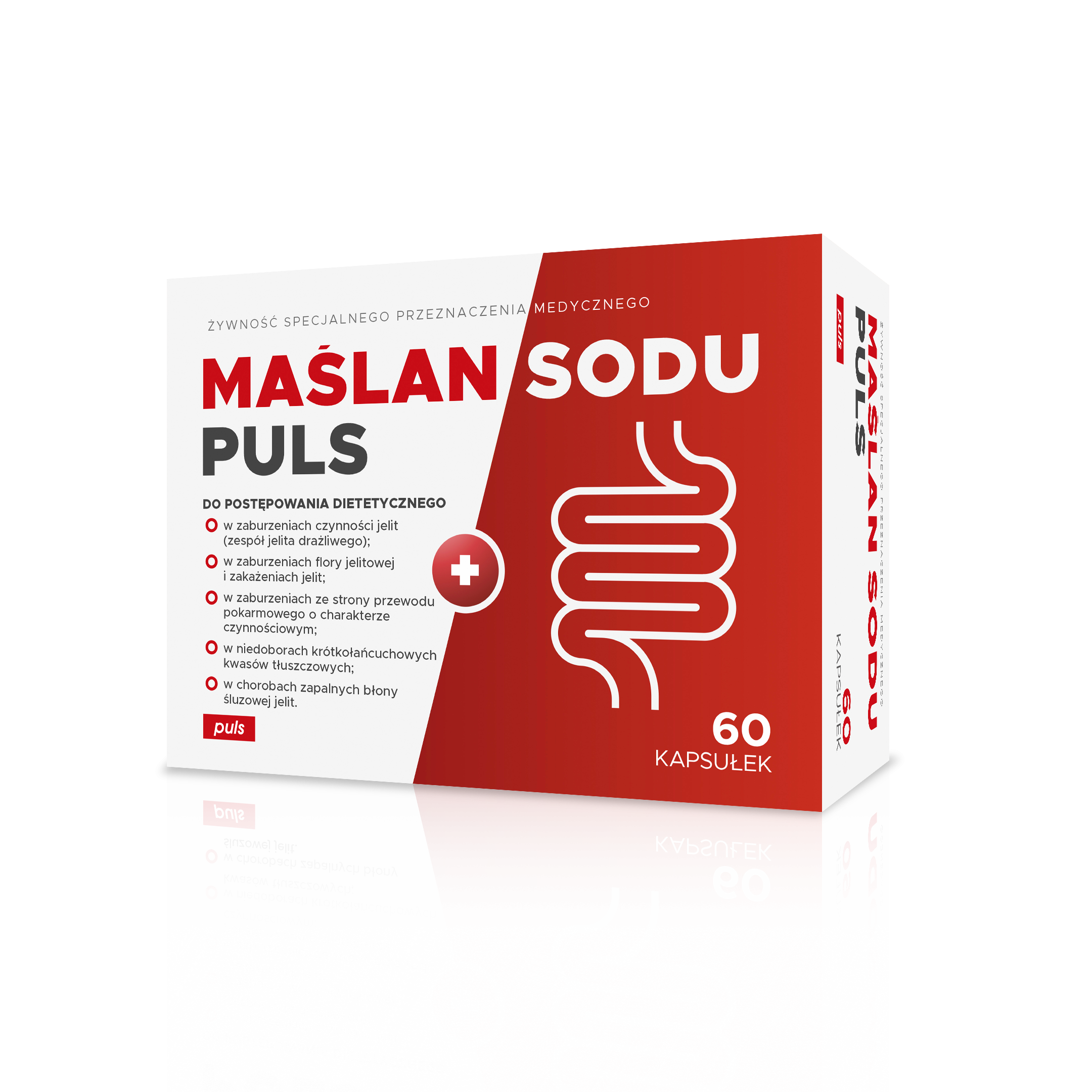 Maślan Sodu Puls, kapsułki, 60 szt.