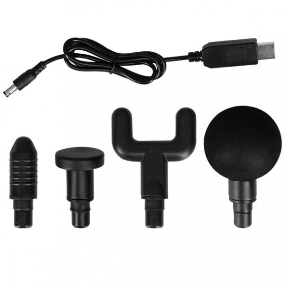 PULSMOVE Pistolet do masażu KH-320 + GRATIS Litorsal Nawodnienie Multiwitamina, smak ananas-mango, 750 ml - zdjęcie produktu