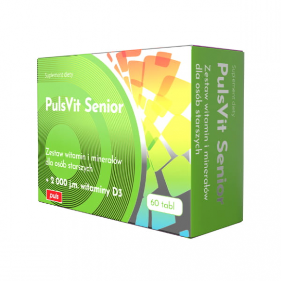 Bodymax Vital 50+, tabletki, 30 szt. + PULS PulsVit Senior, tabletki, 60 szt. Bodymax Vital 50+, tabletki, 30 szt. + PULS PulsVit Senior, tabletki, 60 szt. - zdjęcie produktu