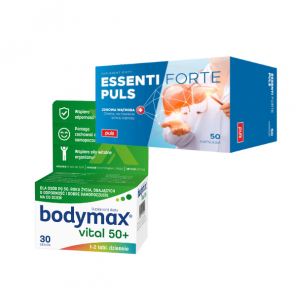 Bodymax Vital 50+, tabletki, 30 szt. + Essenti Forte PULS, kapsułki, 50 szt. - zdjęcie produktu