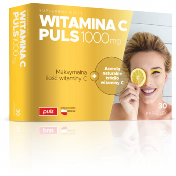 Bodymax Vital 50+, tabletki, 30 szt. + Witamina C PULS 1000 mg, kapsułki, 30 szt. - zdjęcie produktu