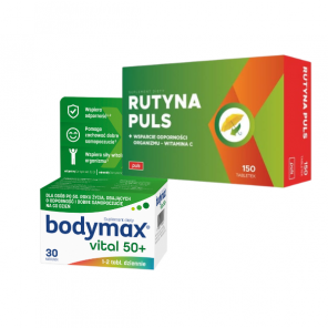 Bodymax Vital 50+, tabletki, 30 szt. + PULS Rutyna Puls, tabletki, 150 szt. - zdjęcie produktu