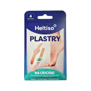 Heltiso Plastry na odciski z kwasem salicylowym, 4 szt. - zdjęcie produktu