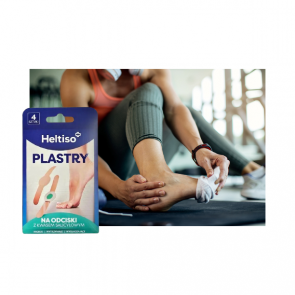 Heltiso Plastry na odciski z kwasem salicylowym, 4 szt. - zdjęcie produktu