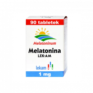 Melatonina LEK-AM 1 mg, 90 tabletek - zdjęcie produktu