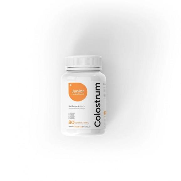 Colostrum Junior, tabletki, 80 szt. - zdjęcie produktu