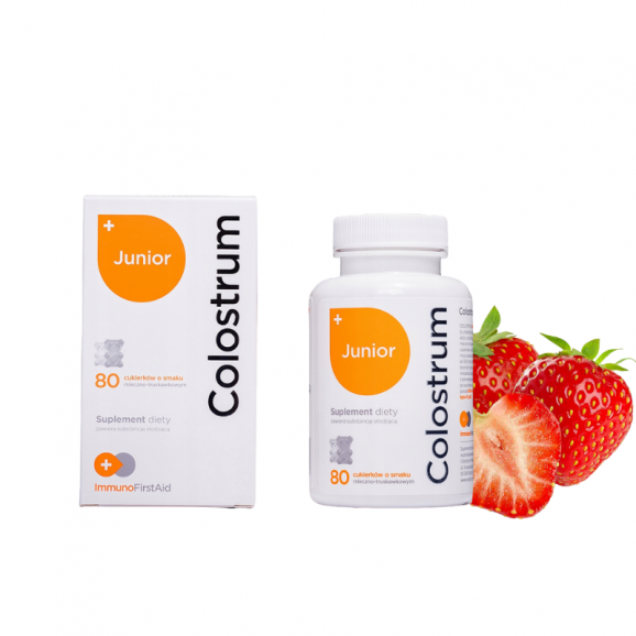 Colostrum Junior, tabletki, 80 szt. - zdjęcie produktu