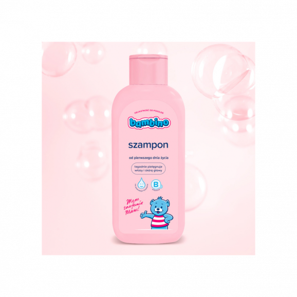 Bambino Szampon do włosów dla dzieci, od 1 dnia życia, 400 ml - zdjęcie produktu