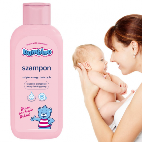 Bambino Szampon do włosów dla dzieci, od 1 dnia życia, 400 ml - zdjęcie produktu