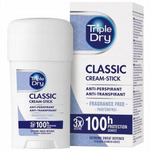 Triple Dry Classic Antyperspirant w sztyfcie, 45 ml - zdjęcie produktu