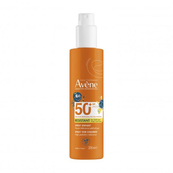 Avene Eau Thermale Spray ochronny dla dzieci, SPF 50+, 200 ml + GRATIS Wachlarz - zdjęcie produktu
