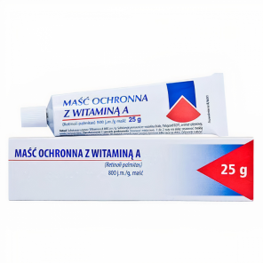[27.11.2025] Maść ochronna z witaminą A, 800 j.m./g, 25 g (Hasco) - zdjęcie produktu